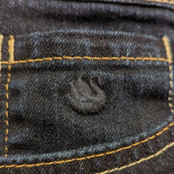 Gloria Vanderbilt Dark Blue Jeans Size 18W - Picture 5 of 7